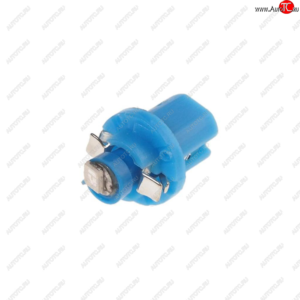 36 р. Лампа светодиодная 12V T5 W2x4.6d бесцокольная Blue MEGAPOWER MEGAPOWER-AUTOMOTIVE 50213b  с доставкой в г. Кемерово