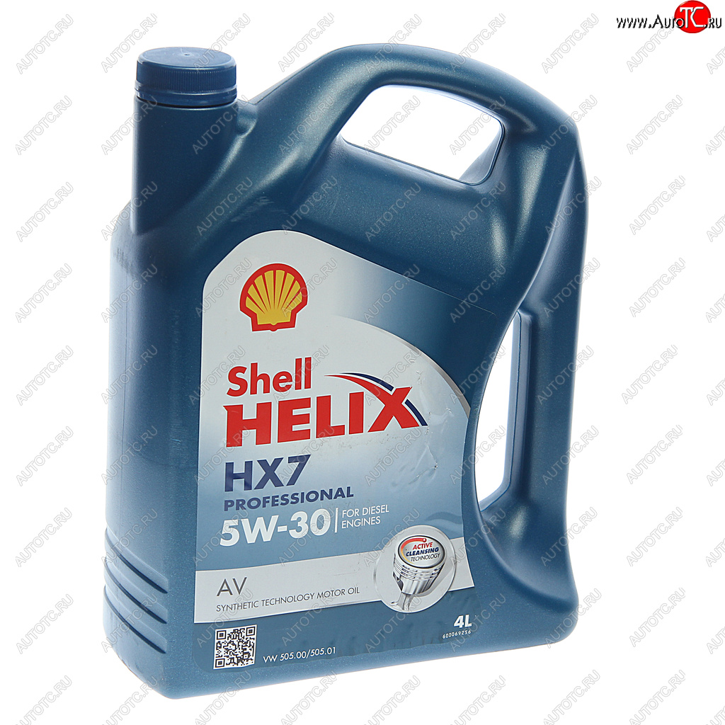 3 299 р. Масло дизельное HELIX PROFESSIONAL HX-7 AV 5W30 псинт.4л SHELL SHELL 5055107433791  с доставкой в г. Кемерово