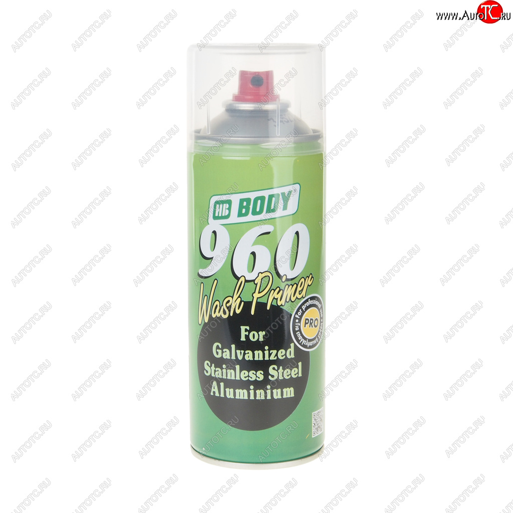 979 р. Грунт кислотный 960 Wash Primer аэрозоль 0.4л BODY BODY 5100300050  с доставкой в г. Кемерово
