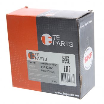 3 479 р. Ролик приводного ремня MERCEDES Atego натяжителя (ролик металл) TE PARTS TE PARTS 51012566  с доставкой в г. Кемерово. Увеличить фотографию 3