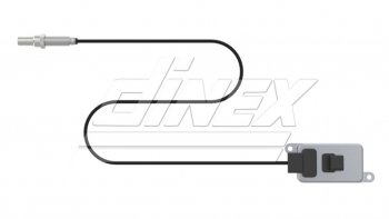 24 799 р. Датчик MERCEDES катализатора NOX оксида азота в сборе с блоком (ЕВРО-6) DINEX DINEX 51036  с доставкой в г. Кемерово. Увеличить фотографию 1