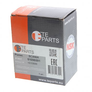 1 499 р. Ролик приводного ремня SCANIA P,R series натяжителя (ролик пластик) TE PARTS TE PARTS 51098591 TE PARTS 51098591  с доставкой в г. Кемерово. Увеличить фотографию 3
