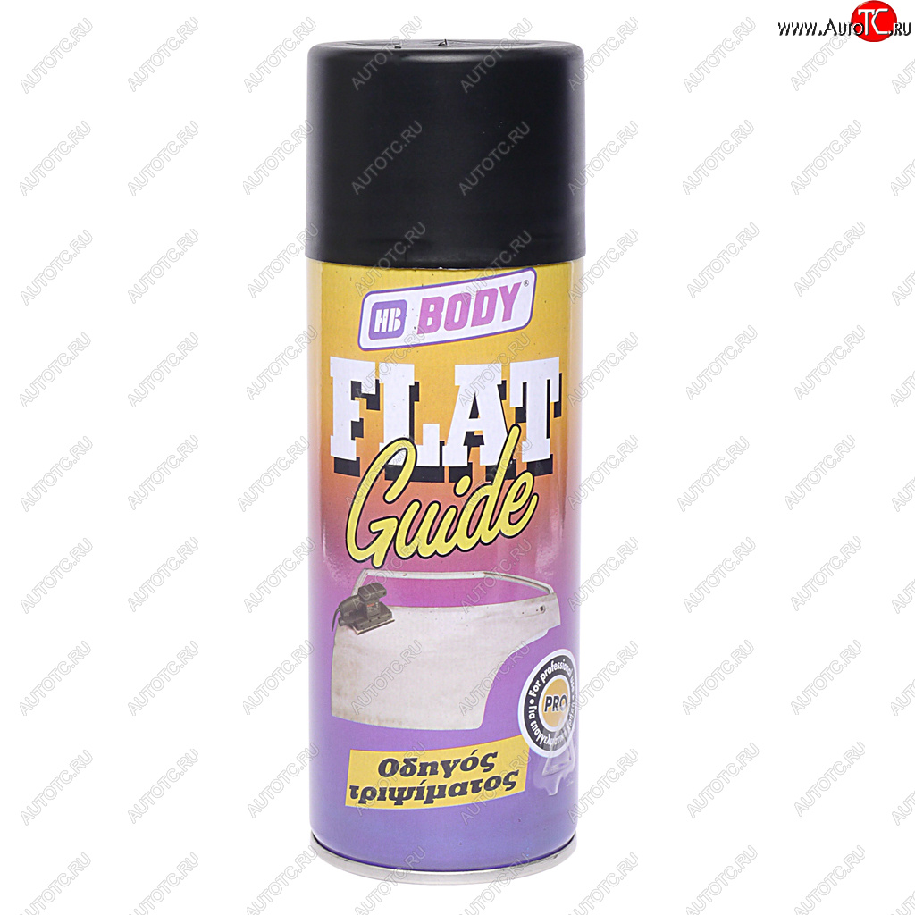 689 р. Грунт черный проявочный аэрозоль 0.4л FLAT Guide BODY BODY 5110200000  с доставкой в г. Кемерово