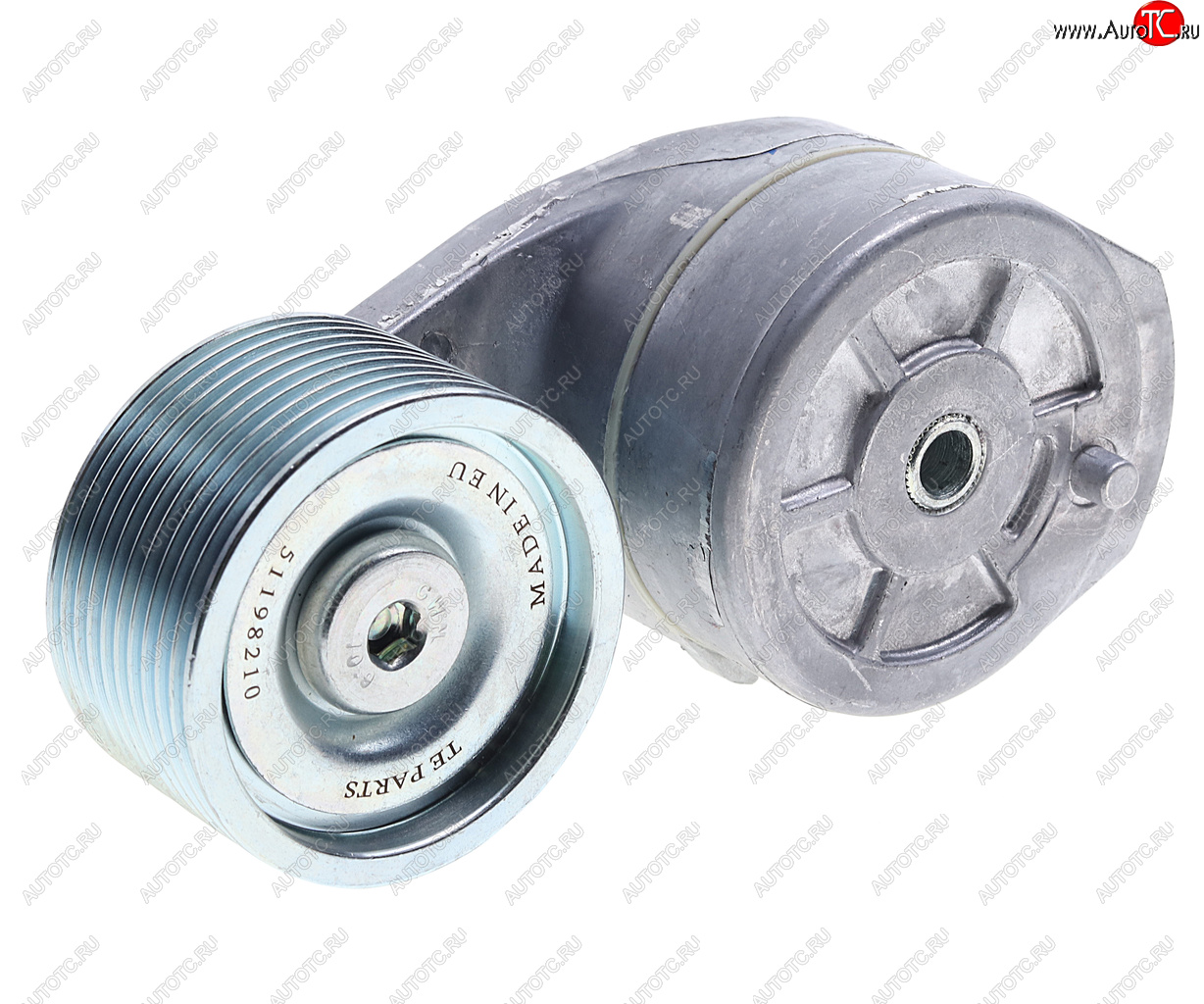 5 699 р. Натяжитель приводного ремня SCANIA P,G,R,T series (ролик металл) TE PARTS TE PARTS 51198210  с доставкой в г. Кемерово