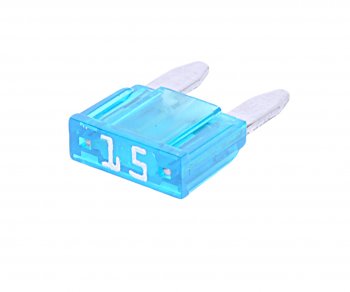 19 р. Предохранитель 15А флажковый MINI (1шт.) FLOSSER FLOSSER 514815(504815)  с доставкой в г. Кемерово. Увеличить фотографию 1