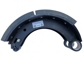 11 799 р. Колодки тормозные ПАЗ-4230,4234 (2шт.) комплект на колесо мост КААЗ BRAKE BLOCKS BRAKE BLOCKS 52642-350109091-fr  с доставкой в г. Кемерово. Увеличить фотографию 1