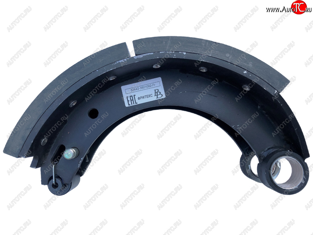 11 799 р. Колодки тормозные ПАЗ-4230,4234 (2шт.) комплект на колесо мост КААЗ BRAKE BLOCKS BRAKE BLOCKS 52642-350109091-fr  с доставкой в г. Кемерово