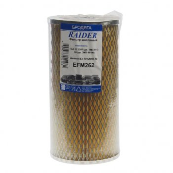 239 р. Элемент фильтрующий ГАЗ-53 масляный TSN RAIDER RAIDER 53-1012040-10  с доставкой в г. Кемерово. Увеличить фотографию 1