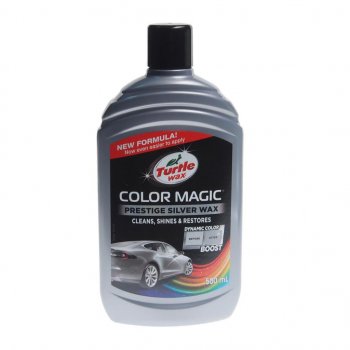 579 р. Полироль кузова белая COLOR MAGIC BRIGHT WHITE 500мл TURTLE WAX TURTLE WAX 53241 TURTLE WAX 53241  с доставкой в г. Кемерово. Увеличить фотографию 1
