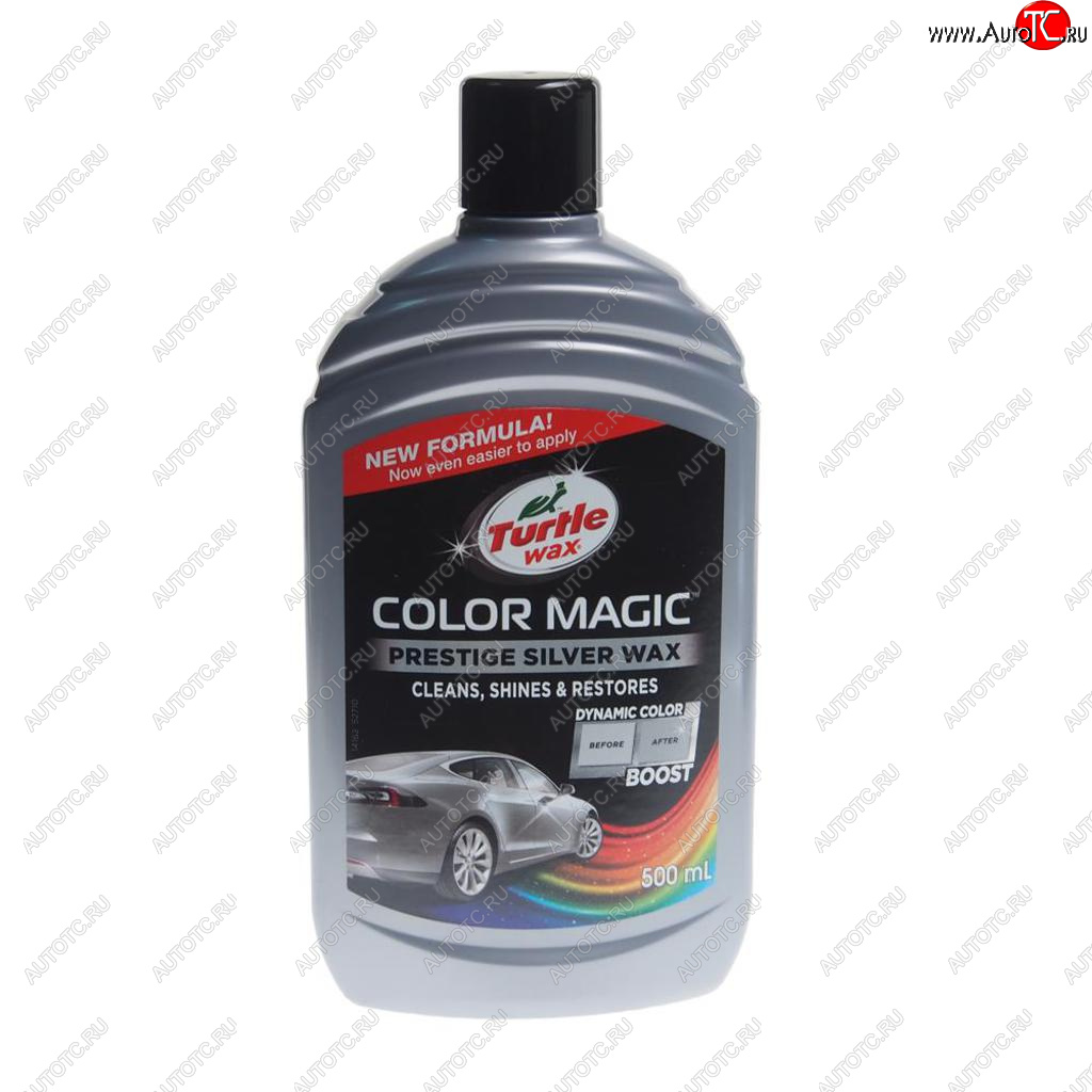 579 р. Полироль кузова белая COLOR MAGIC BRIGHT WHITE 500мл TURTLE WAX TURTLE WAX 53241 TURTLE WAX 53241  с доставкой в г. Кемерово