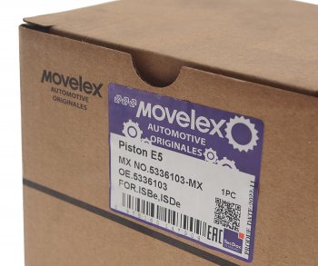 3 379 р. Поршень двигателя КАМАЗ дв.CUMMINS ISBe,ISDe d=0.00 ЕВРО-5 MOVELEX MOVELEX 5336103-mx  с доставкой в г. Кемерово. Увеличить фотографию 5