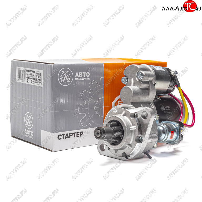 11 399 р. Стартер ЯМЗ-534 ГАЗон Next 12V 3.54.9 кВт AZF 4383 с доп.реле AVTOELECTRICA AVTOELECTRICA 5343.3708-02m ае  с доставкой в г. Кемерово