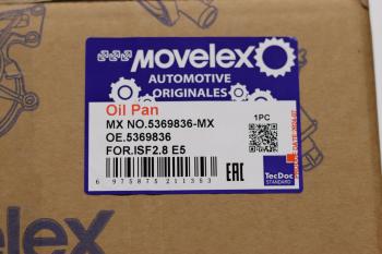 15 399 р. Картер ГАЗ-3302 дв.CUMMINS ISF 2.8 масляный ЕВРО-5 MOVELEX MOVELEX 5369836-mx  с доставкой в г. Кемерово. Увеличить фотографию 13