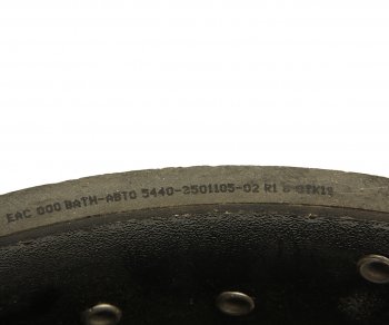 5 299 р. Колодки тормозные МАЗ-5440,6430,650136,65669 передние (1шт.) ЗТМ ЗТМ 5440-3501091  с доставкой в г. Кемерово. Увеличить фотографию 6