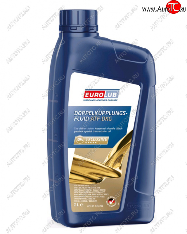 1 969 р. Масло трансмиссионное ATF DOPPELKUPPLUNGS FLUID 1л EUROLUB EUROLUB 545001  с доставкой в г. Кемерово
