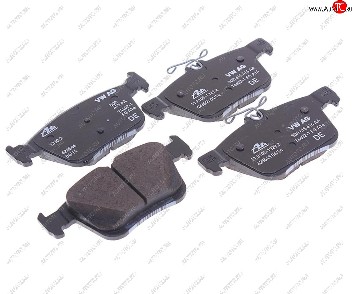 7 999 р. Колодки тормозные VW Golf 7 AUDI A3 (12-),TT (14-) задние (4шт.) OE VAG 5q0698451n  с доставкой в г. Кемерово
