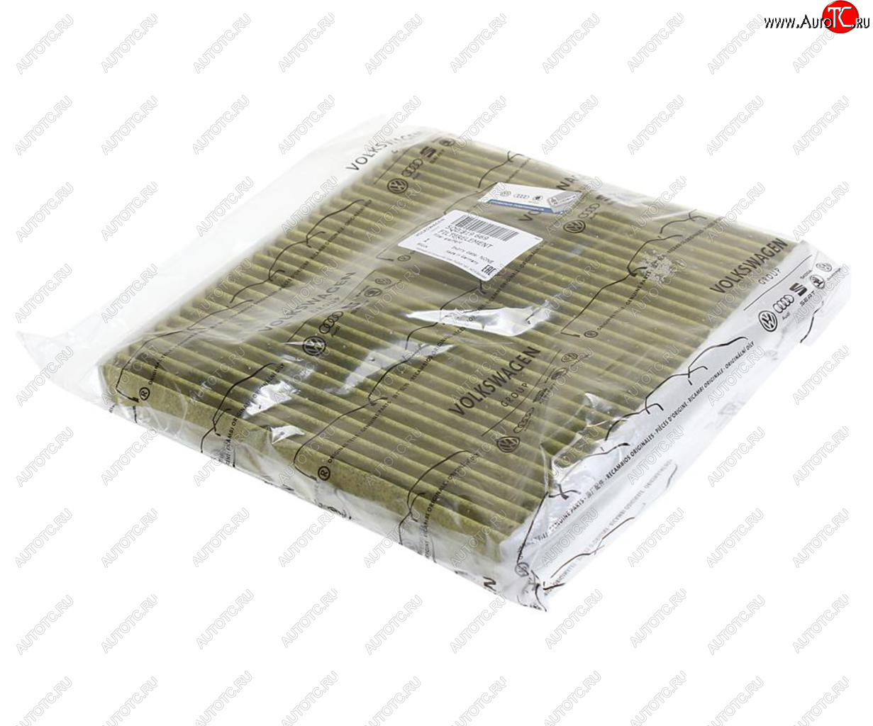 1 579 р. Фильтр воздушный салона VW Golf (17-),Passat (15-) AUDI A3 (17-) SKODA Superb (15-) угольный OE VAG 5q0819669  с доставкой в г. Кемерово