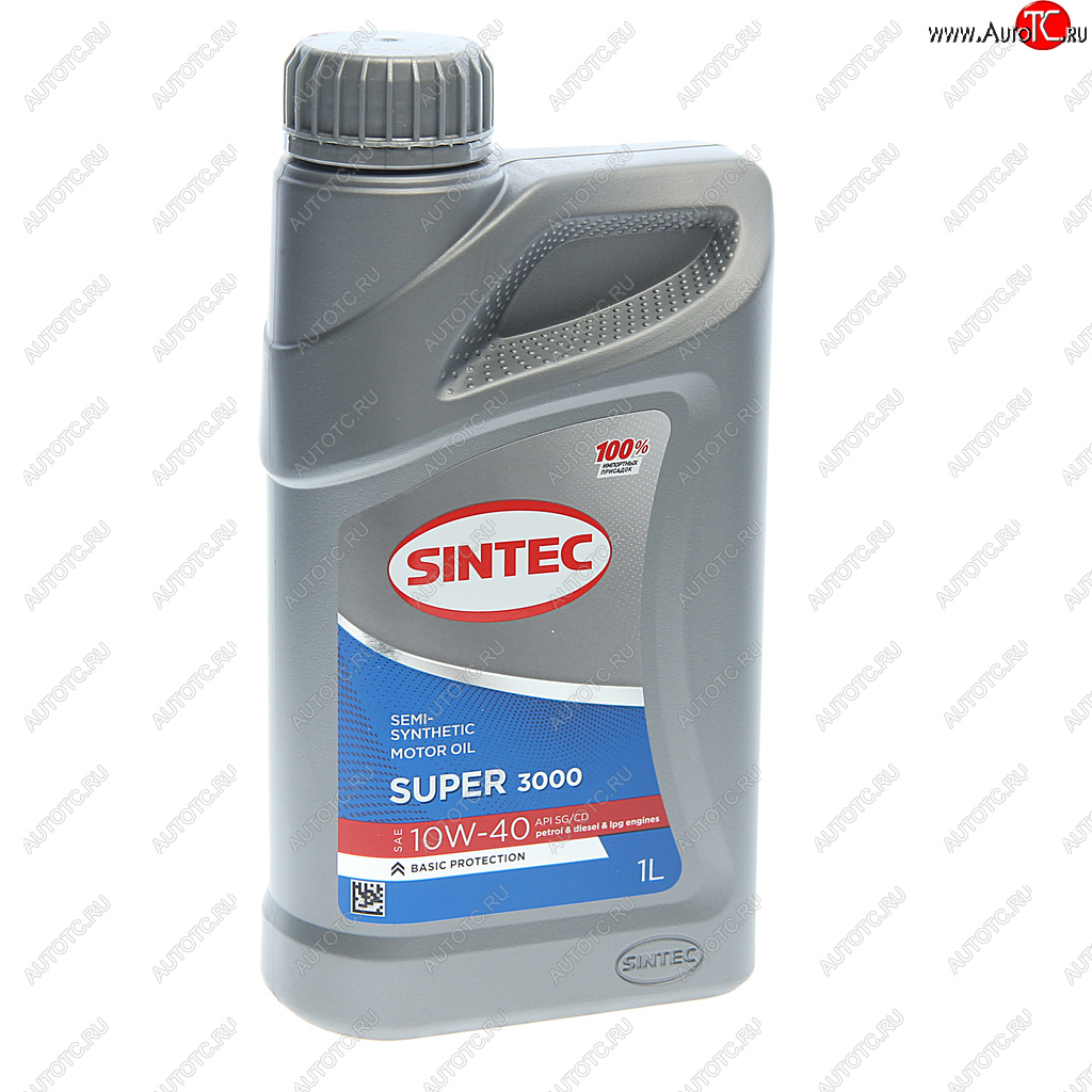 287 р. Масло моторное Super 3000 SGCD 10W40 псинт.1л SINTEC SINTEC 600239  с доставкой в г. Кемерово