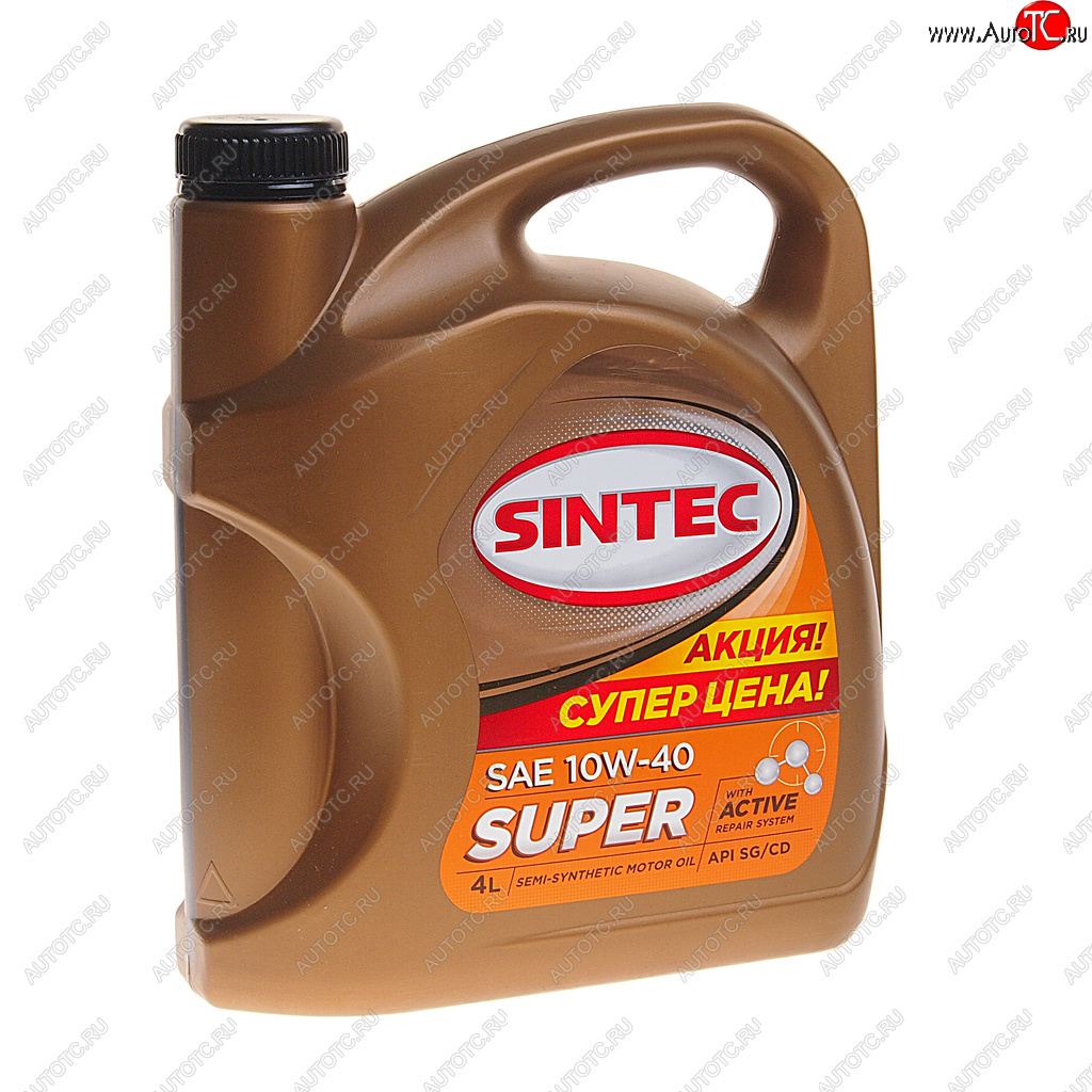 1 059 р. Масло моторное Super 3000 SGCD 10W40 псинт.4л SINTEC SINTEC 600240  с доставкой в г. Кемерово