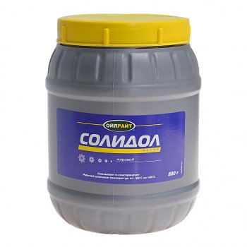 212 р. Смазка СОЛИДОЛ Жировой 800г OIL RIGHT OIL RIGHT 6021  с доставкой в г. Кемерово. Увеличить фотографию 1