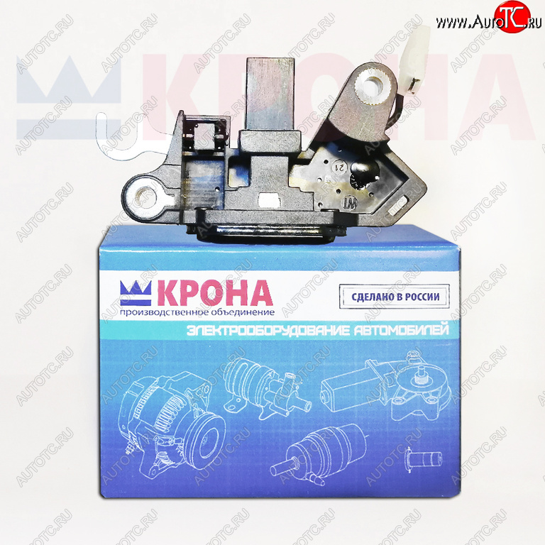 1 259 р. Щеткодержатель ВАЗ-1118 генератора 9402.3701-06 в сборе КРОНА КРОНА 602.3701 КРОНА 602.3701  с доставкой в г. Кемерово