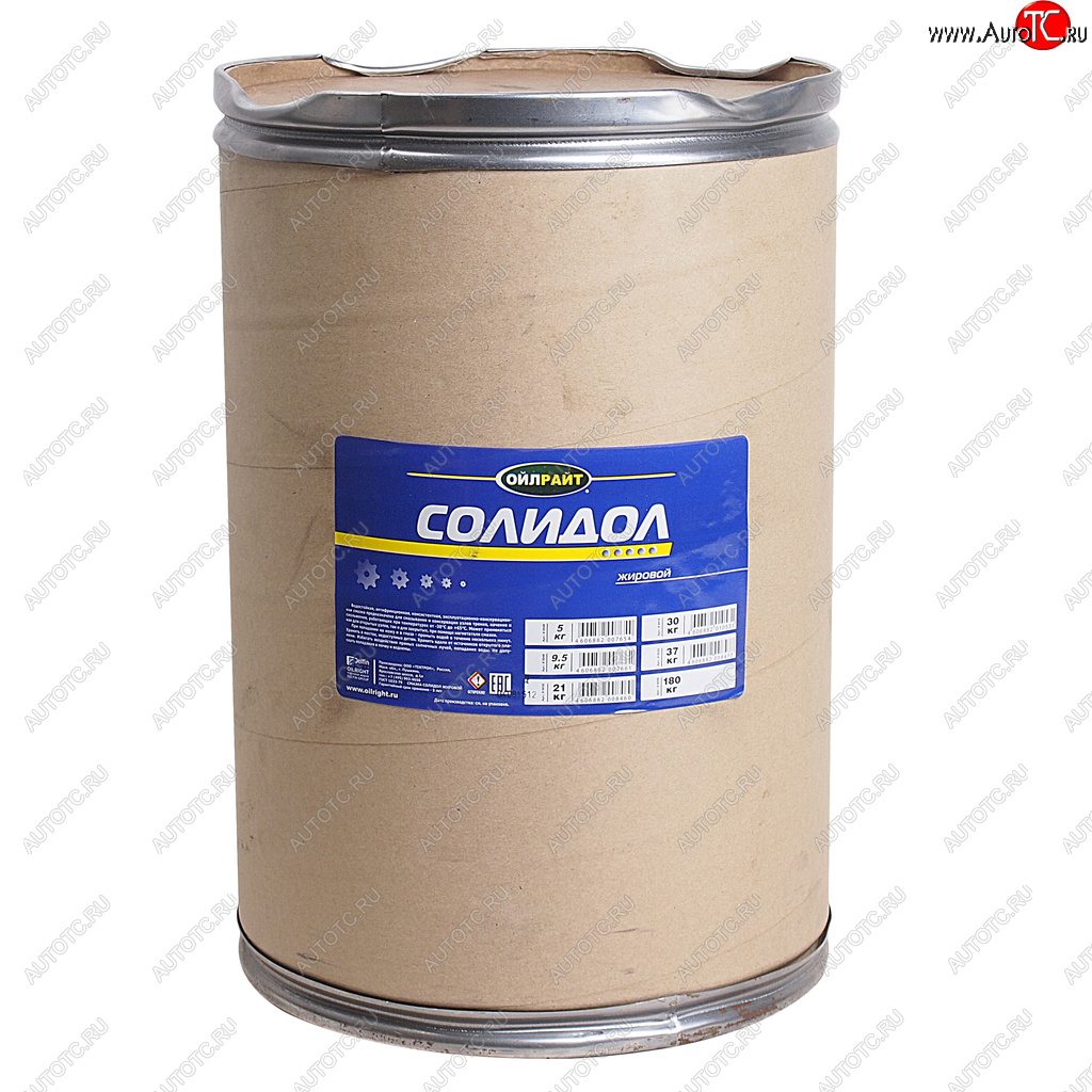 3 789 р. Смазка СОЛИДОЛ Жировой 21кг OIL RIGHT OIL RIGHT 6036  с доставкой в г. Кемерово