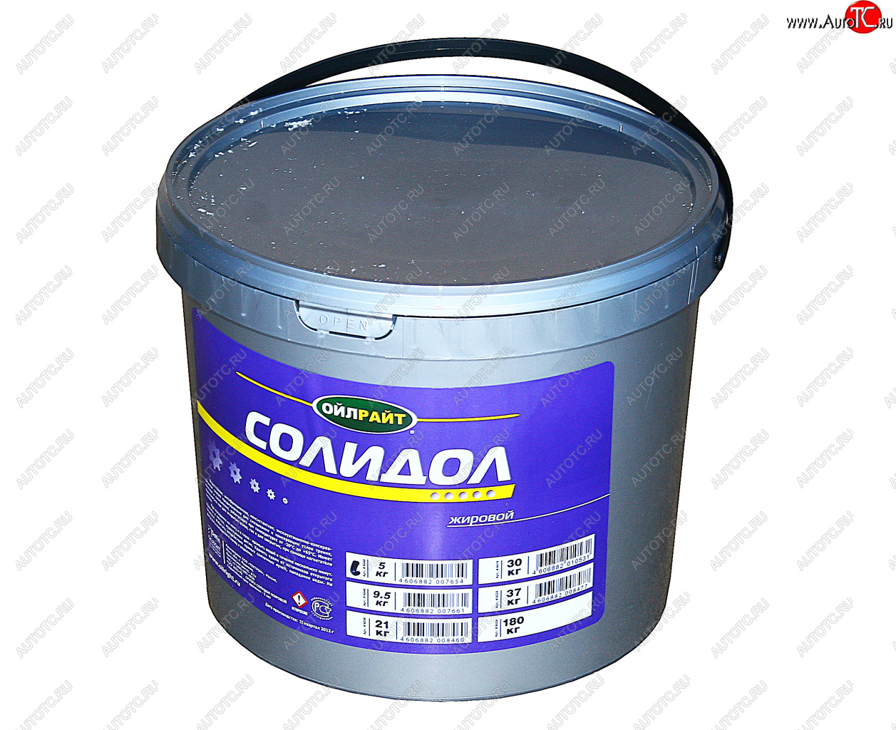 1 049 р. Смазка СОЛИДОЛ Жировой 5кг OIL RIGHT OIL RIGHT 6049  с доставкой в г. Кемерово