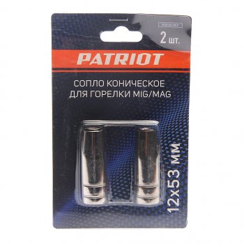 399 р. Сопло для горелок 12х53мм 2шт. PATRIOT PATRIOT 605001801  с доставкой в г. Кемерово. Увеличить фотографию 1