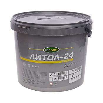 1 849 р. Смазка ЛИТОЛ-24 5кг OIL RIGHT OIL RIGHT 6051  с доставкой в г. Кемерово. Увеличить фотографию 1