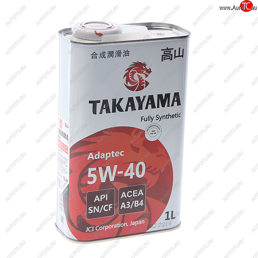 929 р. Масло моторное Adaptec SNCF 5W40 синт.1л TAKAYAMA TAKAYAMA 605586  с доставкой в г. Кемерово