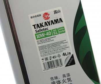 2 349 р. Масло моторное Safetec A3B4 10W40 псинт.4л TAKAYAMA TAKAYAMA 605591  с доставкой в г. Кемерово. Увеличить фотографию 2