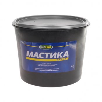 489 р. Антикор для наружных поверхностей мастика сланцевая 2кг OIL RIGHT OIL RIGHT 6100  с доставкой в г. Кемерово. Увеличить фотографию 1