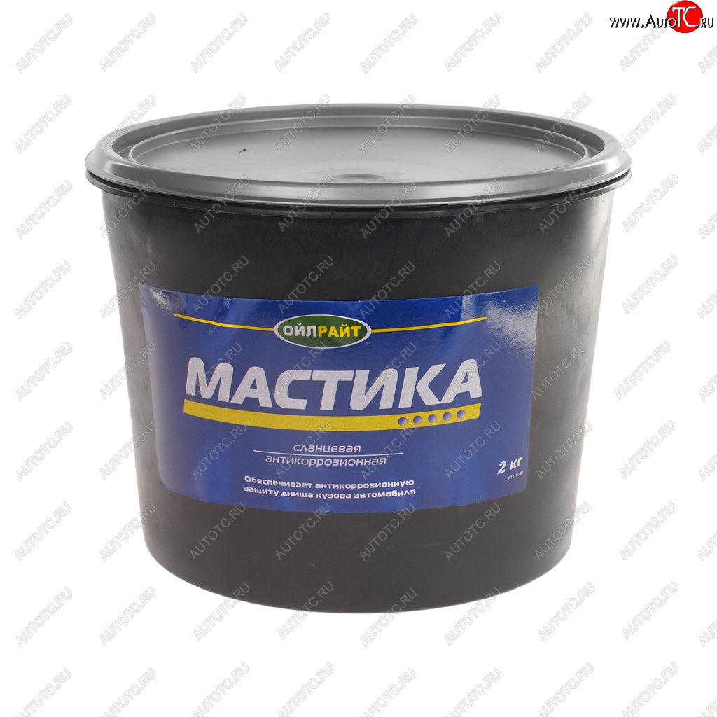 489 р. Антикор для наружных поверхностей мастика сланцевая 2кг OIL RIGHT OIL RIGHT 6100  с доставкой в г. Кемерово