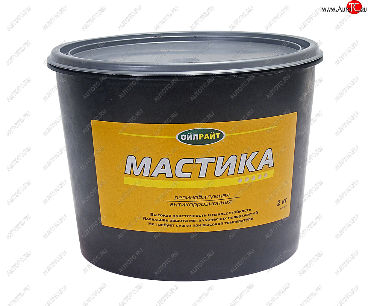 489 р. Антикор для наружных поверхностей мастика резинобитумная 2кг OIL RIGHT OIL RIGHT 6101  с доставкой в г. Кемерово