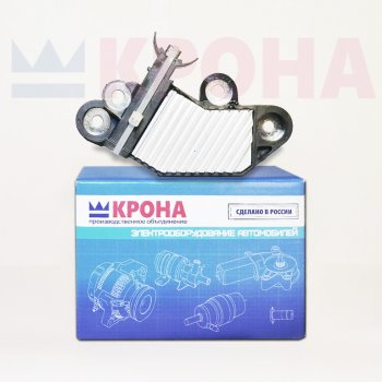 1 379 р. Реле регулятор напряжения ГАЗ-3302 дв.CUMMINS генератора 5272666 КРОНА КРОНА 613.3701  с доставкой в г. Кемерово. Увеличить фотографию 1