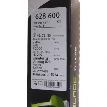 1 299 р. Щетка стеклоочистителя MAN 600мм Opti Blade VALEO VALEO 628600  с доставкой в г. Кемерово. Увеличить фотографию 4
