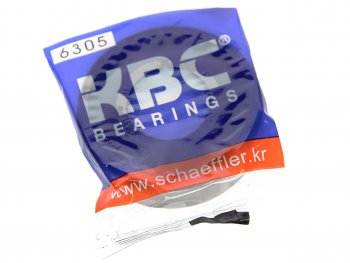 499 р. Подшипник генератора HYUNDAI HD65,72,County дв.D4AL передний KBC KBC 6305d  с доставкой в г. Кемерово. Увеличить фотографию 2