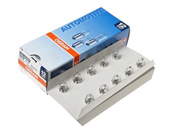 399 р. Лампа 12V H6W BAX9s OSRAM OSRAM 64132  с доставкой в г. Кемерово. Увеличить фотографию 1