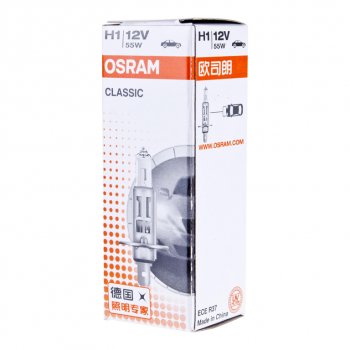 139 р. Лампа 12V H1 55W P14.5s OSRAM OSRAM 64150clc  с доставкой в г. Кемерово. Увеличить фотографию 3