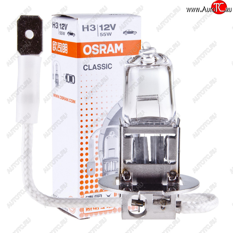 133 р. Лампа 12V H3 55W PK22s OSRAM OSRAM 64151clc  с доставкой в г. Кемерово