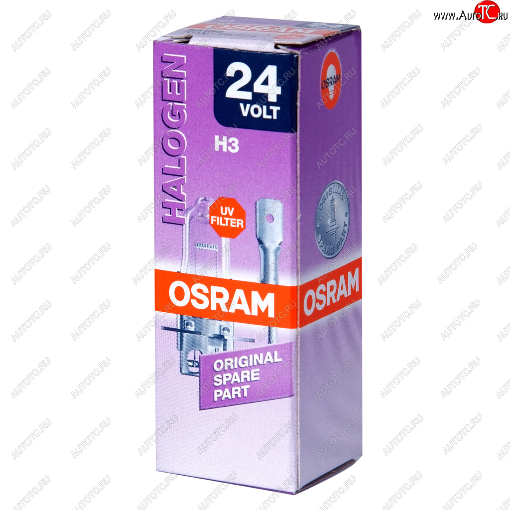 262 р. Лампа 24V H3 70W PK22s OSRAM OSRAM 64156  с доставкой в г. Кемерово
