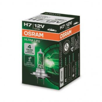 549 р. Лампа 12V H7 55W PX26d Ultra Life OSRAM OSRAM 64210ult  с доставкой в г. Кемерово. Увеличить фотографию 1