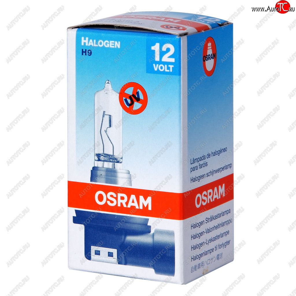739 р. Лампа 12V H9 65W PGJ19-5 OSRAM OSRAM 64213  с доставкой в г. Кемерово
