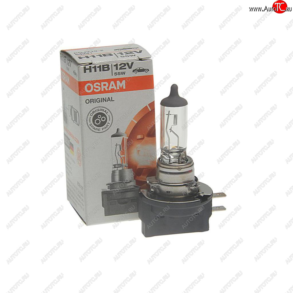 1 699 р. Лампа 12V H11B 55W PGJY19-2 OSRAM OSRAM 64241  с доставкой в г. Кемерово
