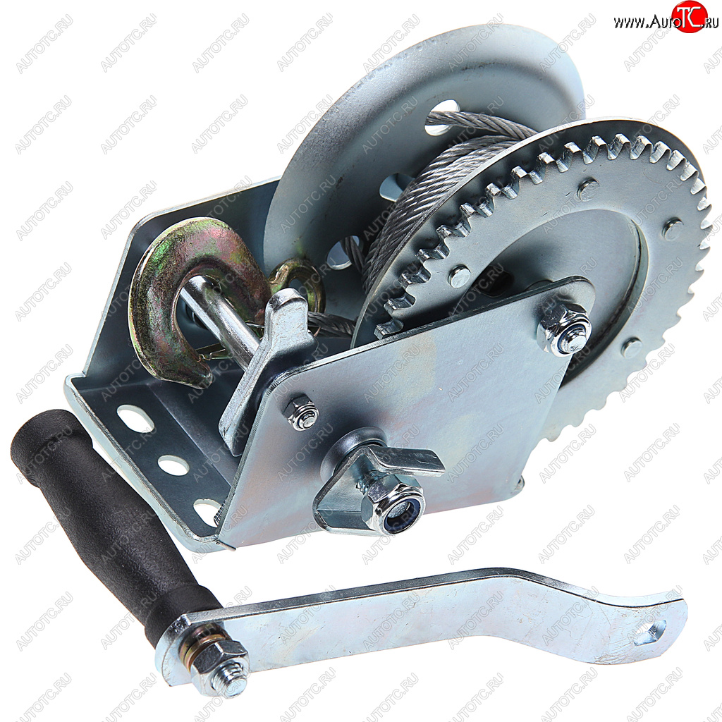 3 699 р. Лебедка барабанная 0.7т L=4.5м тросовая FIT FIT 64651  с доставкой в г. Кемерово