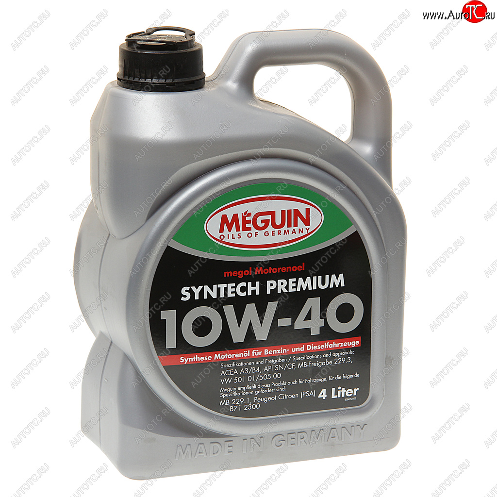 4 199 р. Масло моторное PREMIUM SYNTECH 10W40 HC-синт.4л MEGUIN MEGUIN 6475  с доставкой в г. Кемерово