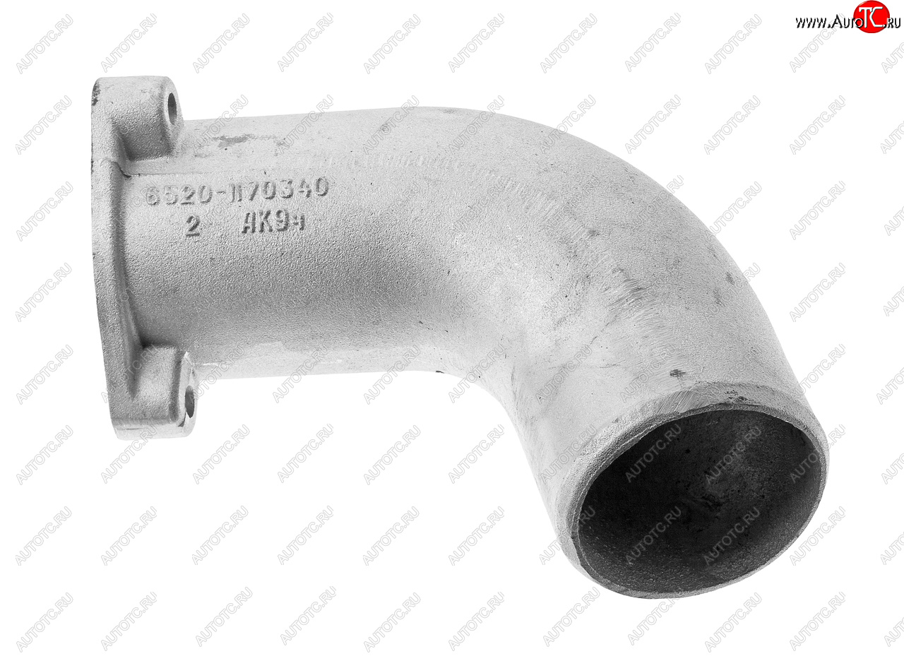 6 249 р. Патрубок КАМАЗ-6520 теплообменника правый (ОАО КАМАЗ) KAMAZ 6520-1170340  с доставкой в г. Кемерово