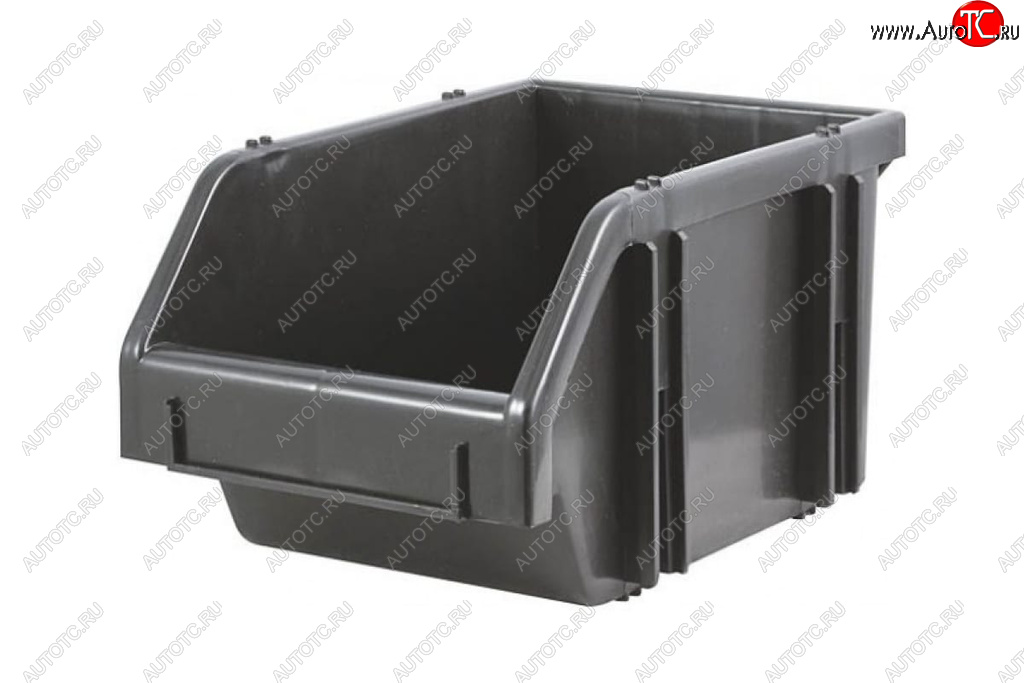 779 р. Лоток складской 490х310х190мм черный FIT FIT 65696  с доставкой в г. Кемерово