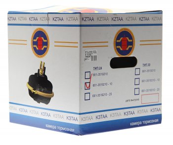 3 899 р. Камера тормоза КАМАЗ,ЗИЛ тип 3010 переднего (КАМАЗ-65111,53228) КЗТАА КЗТАА 661.3519310-10  с доставкой в г. Кемерово. Увеличить фотографию 3