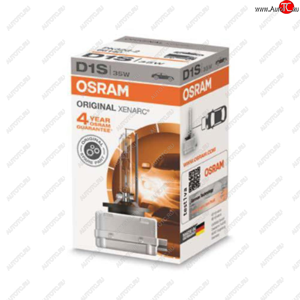 6 249 р. Лампа ксеноновая D1S 35W PK32d-2 4300K 85V 3200лм Original OSRAM OSRAM 66140-fs OSRAM 66140-fs  с доставкой в г. Кемерово